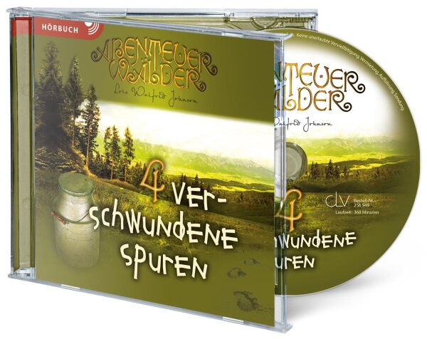 Abenteuerwälder 4 - Verschwundene Spuren (Hörbuch)