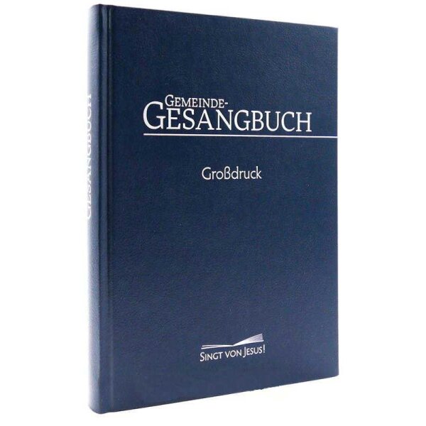 Gemeinde-Gesangbuch, Singt von Jesus Großdruck