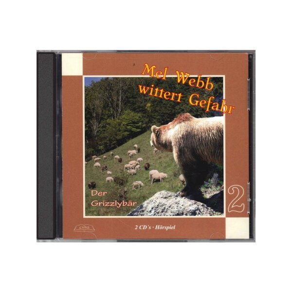 CD Mel Webb wittert Gefahr 2 - Der Grizzlybär (Audio-2 CDs)