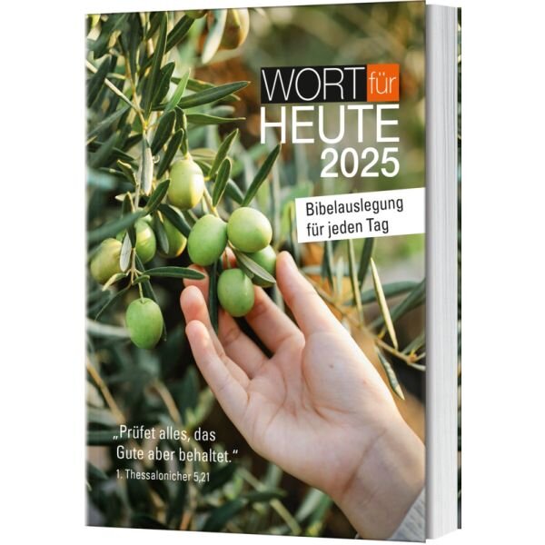 Wort für heute 2025 - Großdruck-Buchkalender