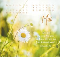 Zarte Blumengrüße 2025 - Wandkalender