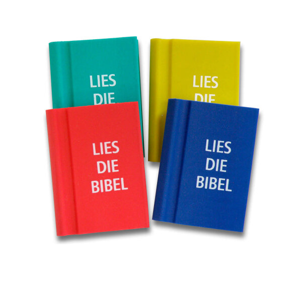 Radiergummi - Lies die Bibel - (gelb)