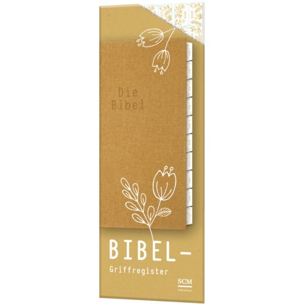 Bibel-Griffregister mit Folienprägung