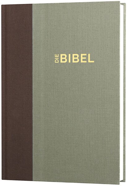 Schlachter 2000 Bibel – Standardausgabe (Hardcover, braun/khaki)