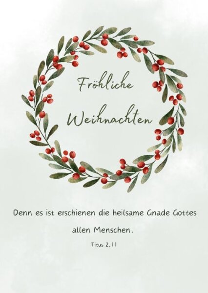 Fröhliche Weihnachten