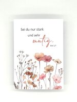 Postkarte "mutig"