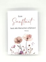 Postkarte "Sanftmut"