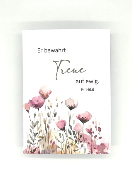 Postkarte "Treue"