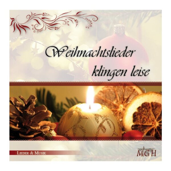 CD Weihnachtslieder klingen leise...